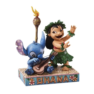 Disney Traditions - Lilo and Stitch, H: 17,5 cm. 
